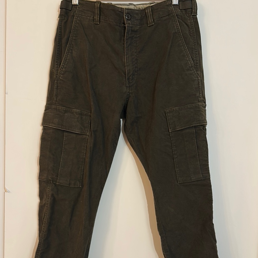 Men's Olive Cargo Pants